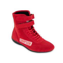 Simpson Safety - Simpson Safety 28105R Hightop Racing Shoes 10.5 Red - Image 2