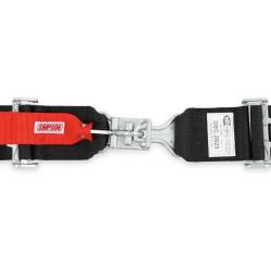 Simpson Safety - Simpson Safety 29043BK 55" Latch/Link 5-Point Safety Harness Black - Image 5
