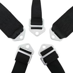Simpson Safety - Simpson Safety 29063BKH 55" Latch/Link 5-Point Safety Harness Black - Image 1