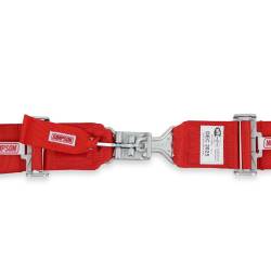 Simpson Safety - Simpson Safety 29064RH 55" Latch/Link 5-Point Safety Harness Red - Image 6