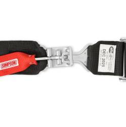 Simpson Safety - Simpson Safety 29075BK Latch/Link 5-Point Safety Harness Black - Image 9