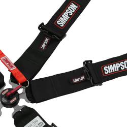 Simpson Safety - Simpson Safety 29110BKL1X Cam Lock 5-Point Safety Harness Black - Image 7