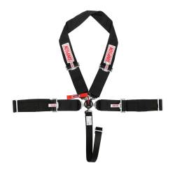Simpson Safety - Simpson Safety 29116BK Drag Cam Lock 5-Point Safety Harness Black - Image 1