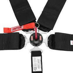 Simpson Safety - Simpson Safety 29116BK Drag Cam Lock 5-Point Safety Harness Black - Image 2