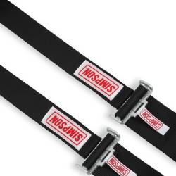 Simpson Safety - Simpson Safety 30010BK Latch/Link 48" Shoulder Harnesses Black - Image 3