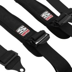 Simpson Safety - Simpson Safety 3B22PIKX D3 Off Road Latch/Link 5-Point Safety Harness Black - Image 5