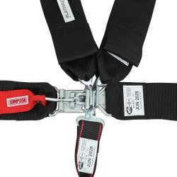 Simpson Safety - Simpson Safety SB51203 Ratchet Latch/Link 5-Point Safety Harness Black - Image 3