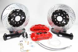 Baer Brake Systems - BAER Brakes 4142033R 14" Rear Pro+ Red for 04-11 300/Challenger/Magnum/Charger - Image 4