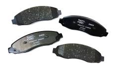 Baer Brake Systems - BAER Brakes D0962 Front Disc Brake Pad Set for 03-04 Dodge Dakota 4WD/RWD - Image 3