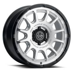 ICON Alloys - ICON ALLOYS RANCHO SILVER MACH W GB LIP 20 x 9/6 x 5.5/0mm/5" BS - Image 1