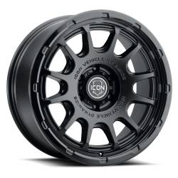 ICON Alloys - ICON ALLOYS RANCHO DBL BLACK 20 x 9/6 x 5.5/0mm/5" BS - Image 1