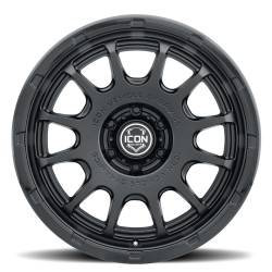 ICON Alloys - ICON ALLOYS RANCHO DBL BLACK 20 x 9/6 x 5.5/0mm/5" BS - Image 2
