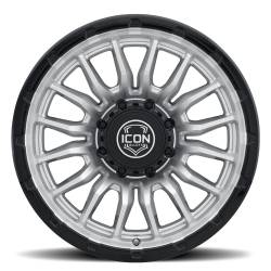 ICON Alloys - ICON Alloys 8320908152SMGB CAJON SILVER MACH GB LIP 20x9 8x170 6MM 5.25" BS - Image 2