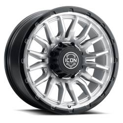 ICON Alloys - ICON Alloys 8320908955SMGB CAJON SILVER MACH GB LIP 20x9 8x180 12MM 5.5" BS - Image 1