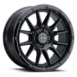 ICON Alloys - ICON Alloys 8320906356DB CAJON DBL BLACK 20x9 6x135 16MM 5.625" BS - Image 1