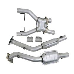 BBK Performance Parts - BBK Performance 2.5" Long X-Pipe w/Converters 96-98 Musstang Cobra 1618 - Image 284