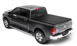 Lund - LUND 96864 Genesis Elite Roll Up Soft Tonneau Bed Cover Black Twill Fabric - Image 1