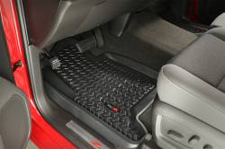 Rugged Ridge - Rugged Ridge 82901.04 Black Front Floor Liner Set 14-16 GM Trucks/SUVs - Image 5