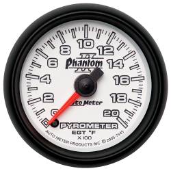 AutoMeter - AutoMeter 7545 Phantom II Pyrometer Gauge 0-2000 -DEG F 2-1/16" Stepper Motor - Image 1