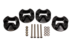 Energy Suspension - Energy Suspension 5.1109G Motor Mount Insert Polyurethane Black - Image 2