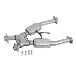 BBK Performance Parts - BBK Performance 2.5" Short X-Pipe w/Converters 94-95 Mustang 5.0L 1672 - Image 63