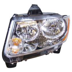 Crown Automotive Jeep Replacement - Crown 55079379AE Left Headlight Assembly for 11-13 Jeep Grand Cherokee WK2 - Image 1