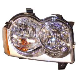 Crown Automotive Jeep Replacement - Crown 55156350AF Headlight Assembly for 05-07 JeepJeep Grand Cherokee WK - Image 1