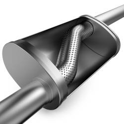 MagnaFlow Exhaust Products - MagnaFlow 16656 Street Series Stainless Cat-Back System for 06-08 Trailblazer - Image 2