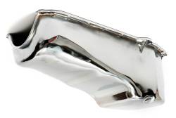 Trans-Dapt Performance - Trans-Dapt 9005 Chrome OEM Style Oil Pan 4 Qt Capacity 55-79 Chevy 283/400 - Image 1