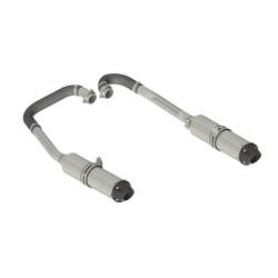 MBRP Exhaust - MBRP Exhaust AT-9514PT Perf Series Slip-on Exhaust for 11-14 Polaris RZR 900 - Image 1