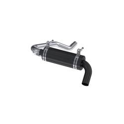 MBRP Exhaust - MBRP Exhaust AT-8108P Perf Series Slip-On Exhaust for 06-14 Honda TRX 680FA/FGA - Image 1