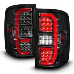 Anzo USA - Anzo USA 311464 LED Taillight Assembly Smoked Lens for 14-18 Silverado 1500 - Image 2