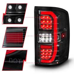 Anzo USA - Anzo USA 311464 LED Taillight Assembly Smoked Lens for 14-18 Silverado 1500 - Image 3