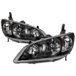 Spyder Auto - Spyder Auto 9042706 Headlights for 04-05 Honda Civic - Image 1
