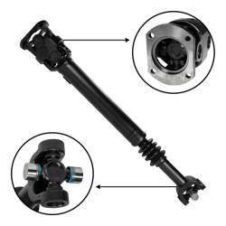 USA Standard Gear - USA Standard Gear ZDS9102 Front Drive Shaft Assembly for Dodge 5.9/8.0 - Image 2