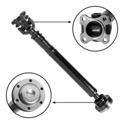 USA Standard Gear - USA Standard Gear ZDS9151-OE Front Drive Shaft Assembly for Dodge/Mitsubishi - Image 2
