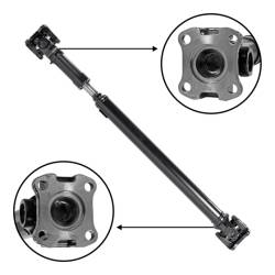 USA Standard Gear - USA Standard Gear ZDS9545 Front Drive Shaft Assembly for 97-04 Ford 4.2/4.6/5.4 - Image 2