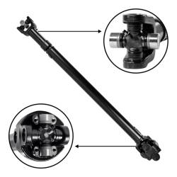 USA Standard Gear - USA Standard Gear ZDS9765 Front Drive Shaft Assembly for 97-06 Jeep Wrangler 4WD - Image 2