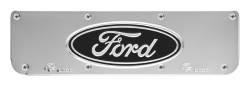 Gatorback - Gatorback Replacement 19"-21" Mud Flap Plate Stainless Ford Oval Logo GB755341 - Image 1