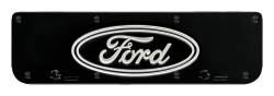 Gatorback - Gatorback Replacement 19"-21" Mud Flap Plate Black Ford Oval Logo GB755728 - Image 1