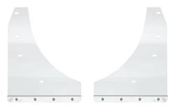 Gatorback - Gatorback 12" Front Mud Flap Brackets-Silver Ford Super Duty GB756685 - Image 1