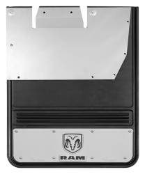 Gatorback - Gatorback 19"x24" Rear Dually Black Mud Flaps for RAM 3500 GB756421 - Image 1