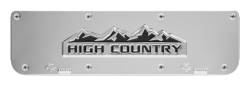 Gatorback - Gatorback Replacement 19"-21" Mud Flap Plate SS High Country Logo GB759227 - Image 1
