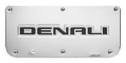 Gatorback - Gatorback Replacement 14" Mud Flap Plate Stainless Denali Logo GB755765 - Image 1