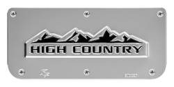 Gatorback - Gatorback Replacement 14" Mud Flap Plate Stainless High Country Logo GB759224 - Image 1