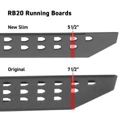 Go Rhino - Go Rhino 69404280ST RB20 Slim Line Running Boards w/Mounting Brackets Kit - Image 6