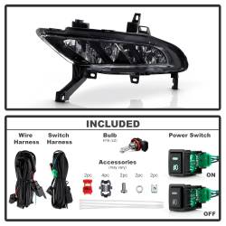 Spyder Auto - Spyder Auto 9051258 OEM Fog Lights w/Switch Clear for 16-18 Nissan Maxima - Image 2