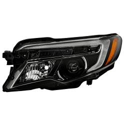 Spyder Auto - Spyder Auto 9956287 Left Black Headlight for 16-22 Passport/Pilot Ridgeline - Image 1