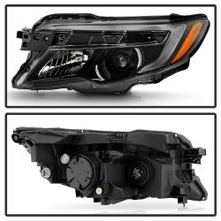Spyder Auto - Spyder Auto 9956287 Left Black Headlight for 16-22 Passport/Pilot Ridgeline - Image 2