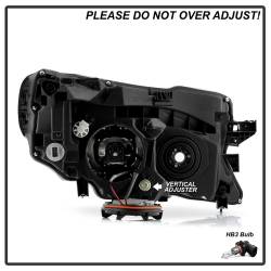 Spyder Auto - Spyder Auto 9956287 Left Black Headlight for 16-22 Passport/Pilot Ridgeline - Image 6